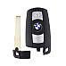 Carcasa Bmw Telemando Control Smartkey Serie 1 3 5 X6 Llave (HU92)