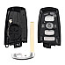 Carcasa Bmw Telemando Control Smartkey BMW CAS4 F Serie 3 7 5 de 3 Botones (HU100R)