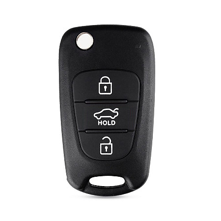 Carcasa Llave Navaja Control Remoto Hyundai 3 Botones (TOY40)