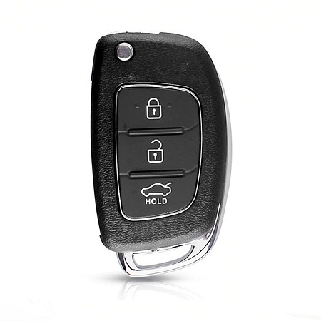 Carcasa Llave Navaja Control Remoto Hyundai 3 Botones (TOY40)