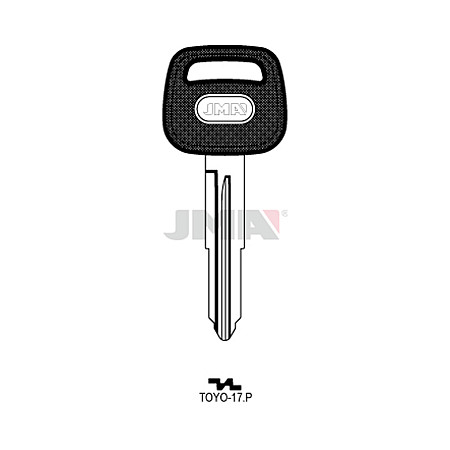 Llave Sólida Toyota Dentada Derecha (TOY46RP)