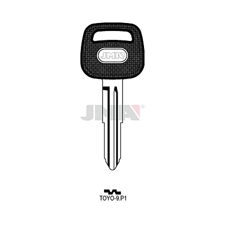 Llave Sólida Toyota Dentada Derecha (TOY41RP)