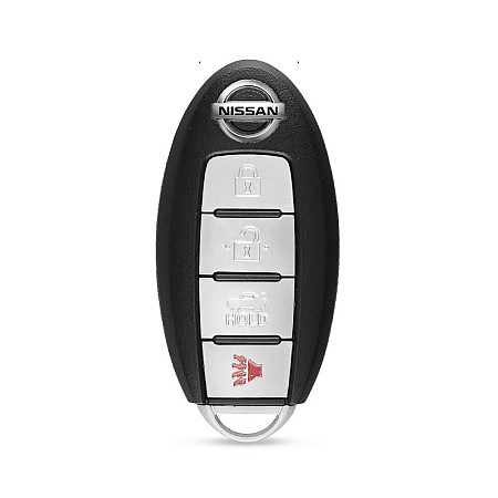 Carcasa Nissan Smart Key Slot 3 Botones mas Panico (NSN14)