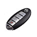 Carcasa Nissan Smart Key Slot 3 Botones mas Panico (NSN14)