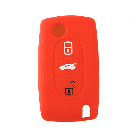 Funda Silicona Llave Peugeot 407 408 Expert Carcasa Navaja