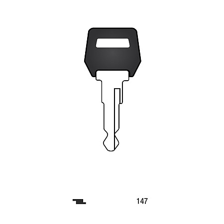 Llave Sólida Fiat 147