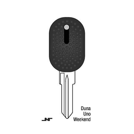 Llave Sólida Fiat Duna uno Weekend