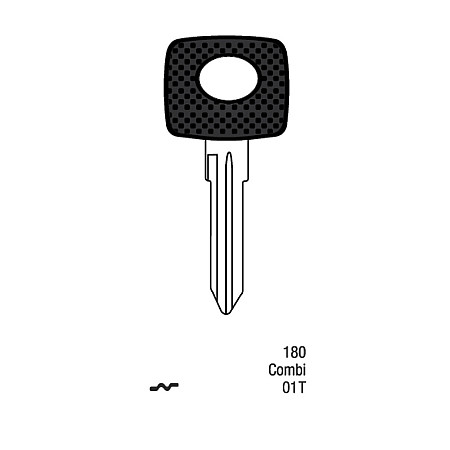 Llave Sólida Mercedes Benz 180 Combi 01T