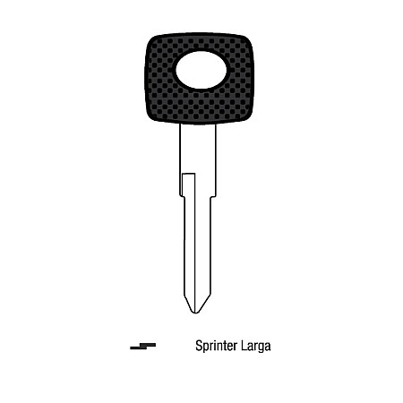 Llave Sólida Mercedes Benz Sprinter Larga