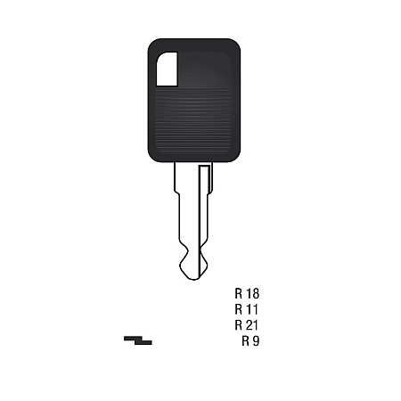 Llave Sólida Renault R9 R11 R18 R21