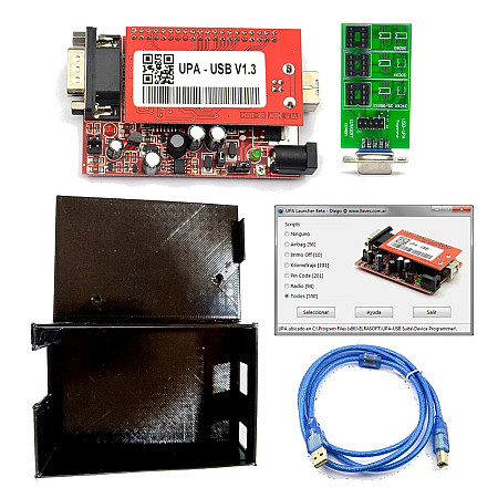 Programador Upa Usb 1.3 + Scripts Airbag Immo Tablero Radio