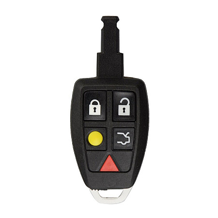 Carcasa Llave Control Remoto Volvo Slot 4+1 Botones (HU101)