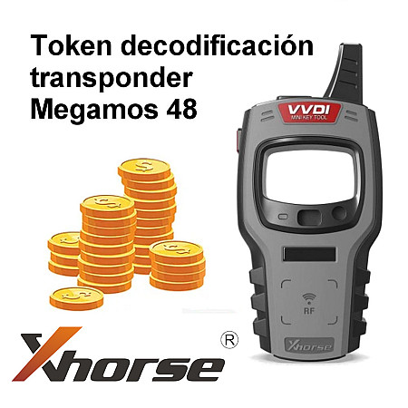 Token Xhorse decodificación transponder Megamos 48